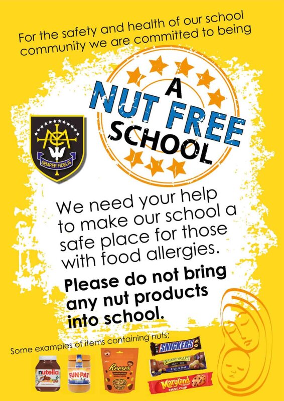 Image of Nut free school