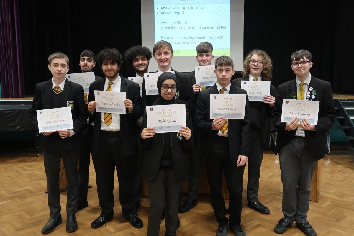 Image of Year 11 PPE results