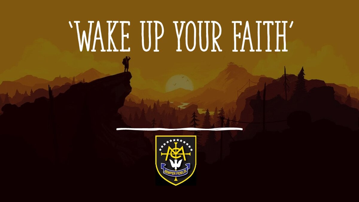 Image of Wake up your Faith challenge - week 1