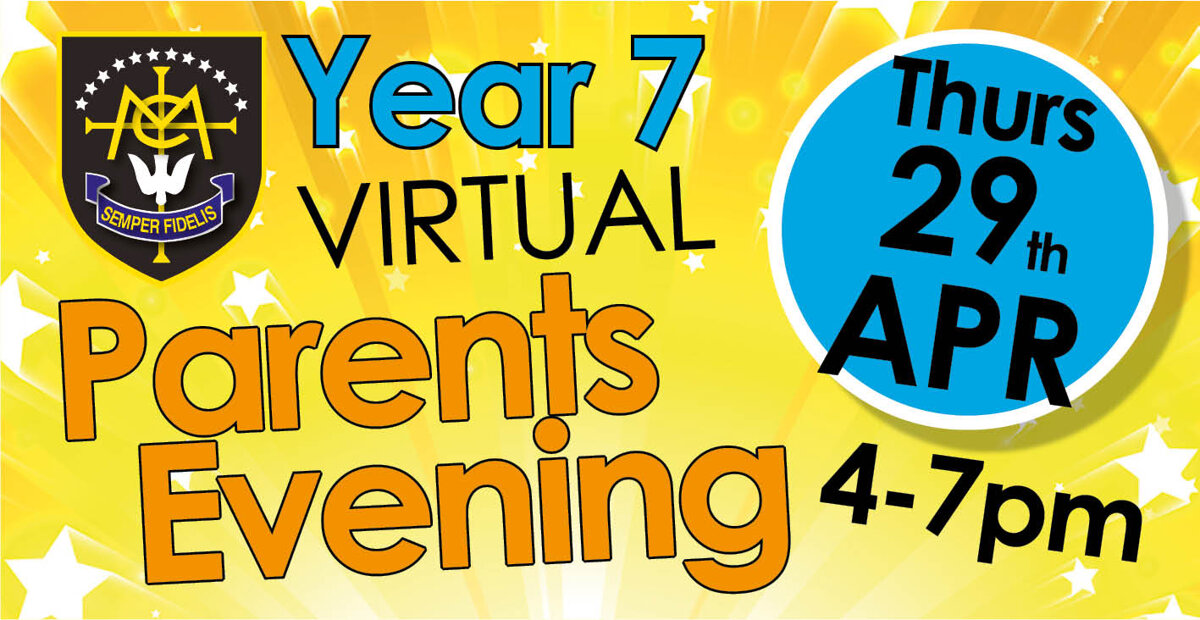 Image of Year 7 Parents Evening - virtual