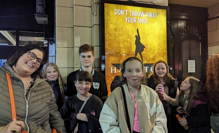 Image of Hamilton theatre trip